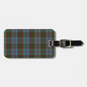 Anderson Clan Family Tartan Luggage Tag