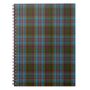 Anderson Clan Family Tartan Notebook