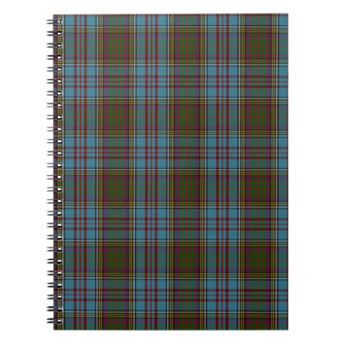 Anderson Clan Family Tartan Notebook