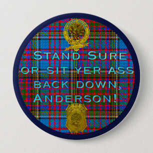 Anderson Clan Motto Fun 1 Button