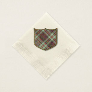 Anderson clan Plaid Scottish tartan Paper Napkins