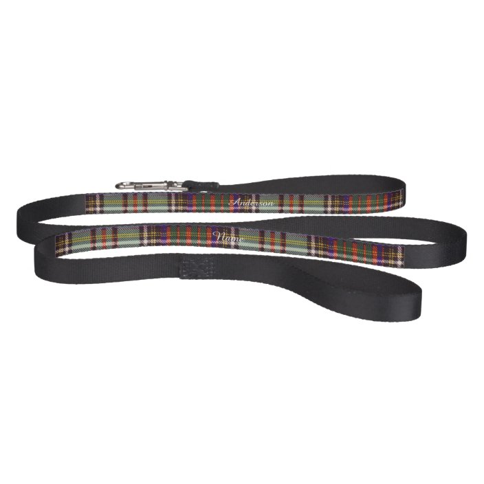 anderson tartan dog collar