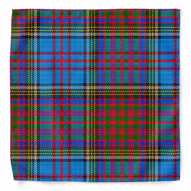 Anderson Clan Tartan Bandana (Front)