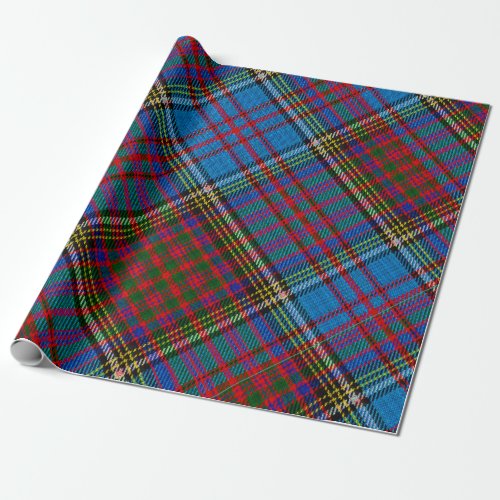 Anderson Clan Tartan Diagonal Wrapping Paper