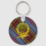 Anderson Clan Tartan &amp; Motif Keychain