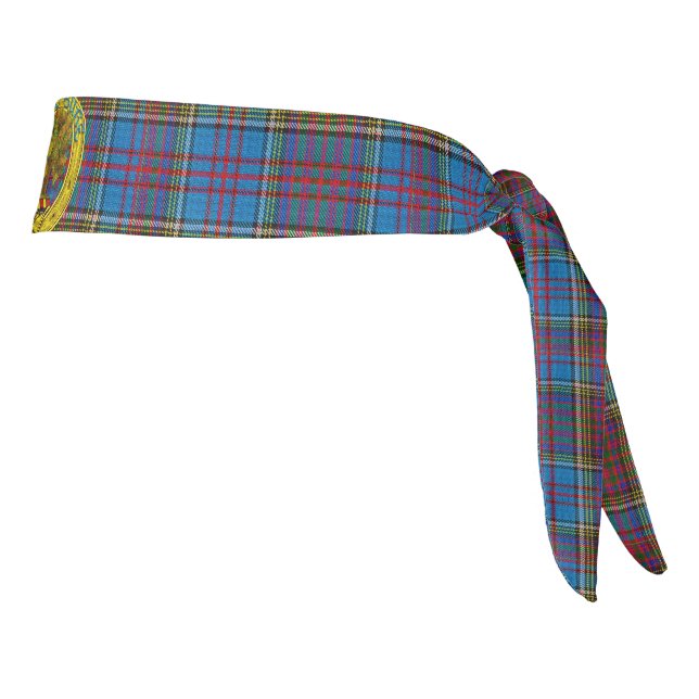 Anderson Clan Tartan & Motif Tie Headband (Rotate 90)