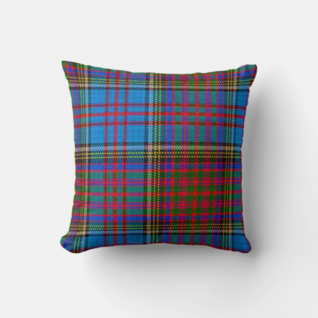 Anderson Clan Tartan Pillow (Front)