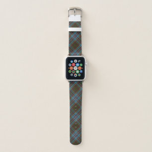 Anderson Clan Tartan Plaid Pattern Scottish Apple Watch Band