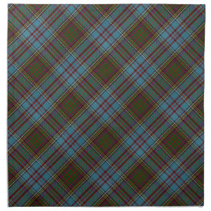 Anderson Clan Tartan Plaid Pattern Scottish Cloth Napkin