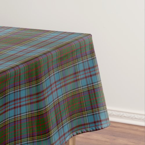 Anderson Clan Tartan Plaid Pattern Scottish Tablecloth