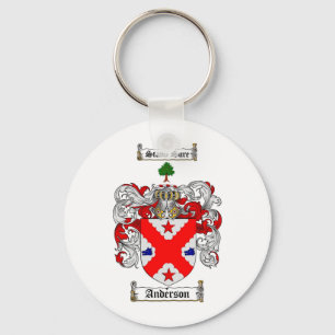 ANDERSON FAMILY CREST - ANDERSON COAT OF ARMS KEYCHAIN