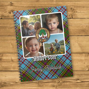 Anderson Family Photo Collage Notebook