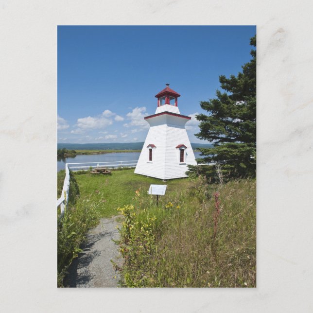 Anderson Hallow Lighthouse in Riverside-Albert, Postcard (Front)
