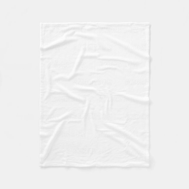Anderson Hockey Fleece Blanket (Front)