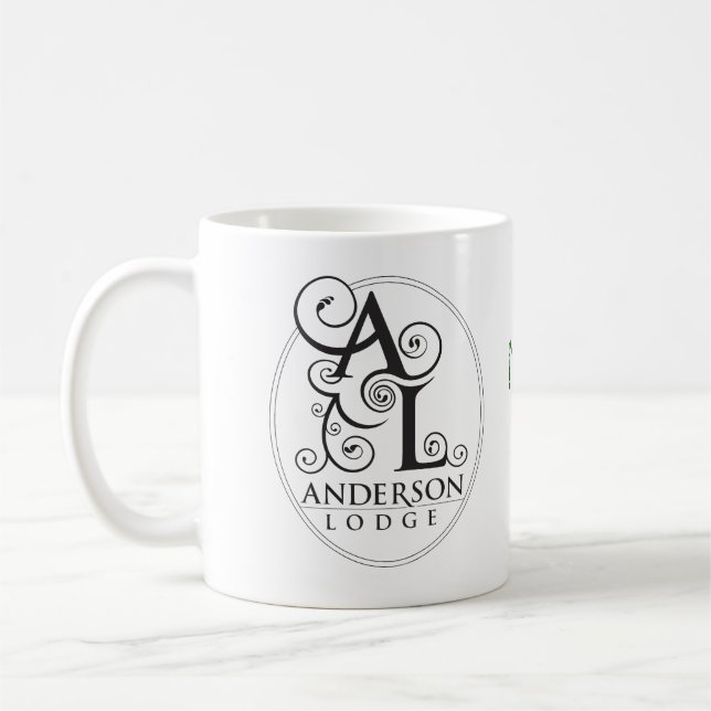 Anderson Lodge Mug - Green (Left)