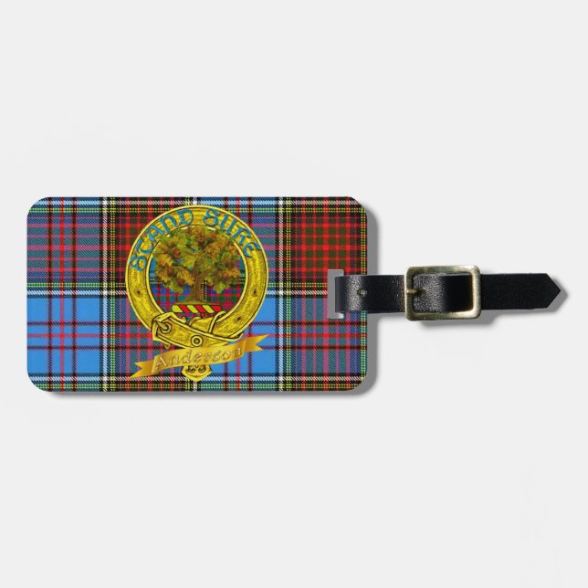 Anderson Luggage Tag (Front Horizontal)