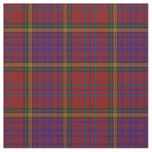 Anderson of Kinnedear Red Clan Tartan Fabric