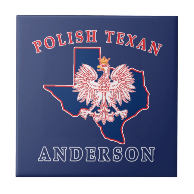 Anderson Polish Texan Ceramic Tile (Front)
