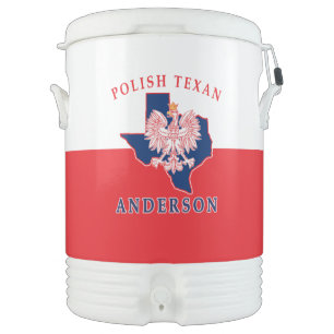 Anderson Polish Texan Igloo Beverage Cooler
