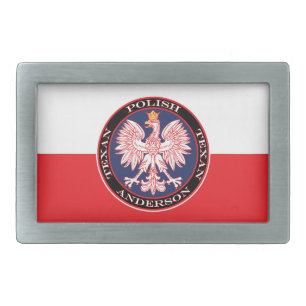 Anderson Round Polish Texan Belt Buckle
