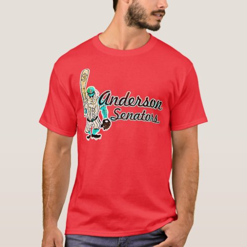Anderson Senators Baseball T_Shirt