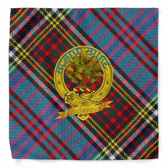 Anderson Tartan Bandana 2 (Front)