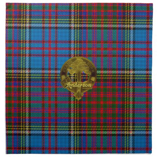 Anderson Tartan Cloth Napkins Set