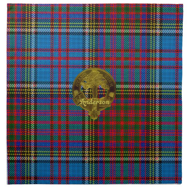Anderson Tartan Cloth Napkins Set (Front)
