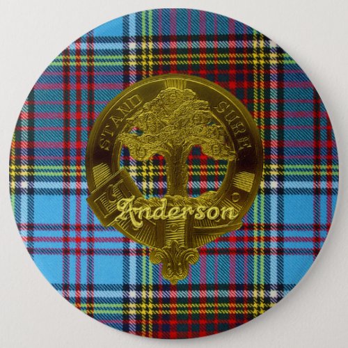 Anderson Tartan  Motif Button