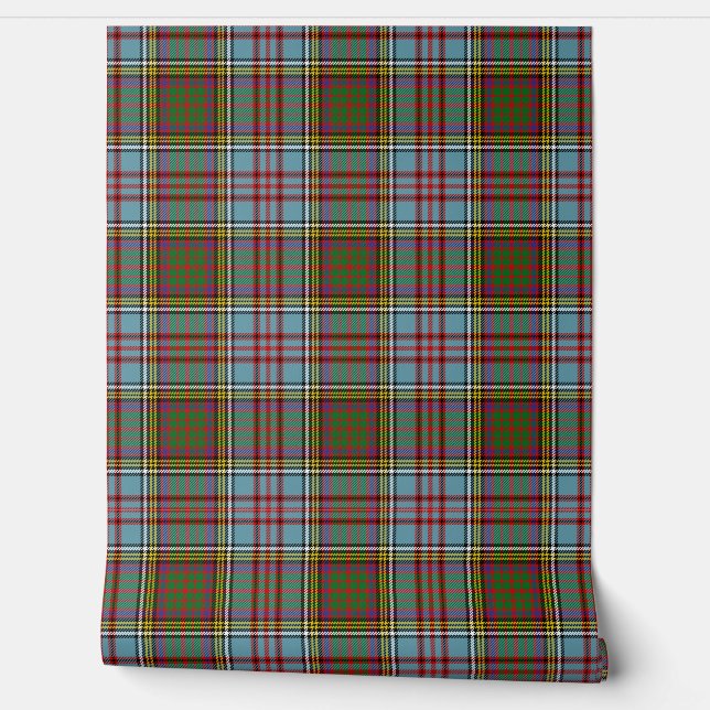 Anderson Tartan Plaid Scottish Clan Wallpaper (Unrolling)