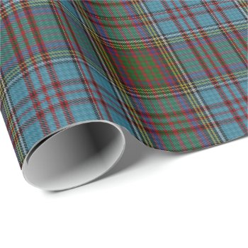 Anderson Tartan Plaid Wrapping Paper by Everythingplaid at Zazzle