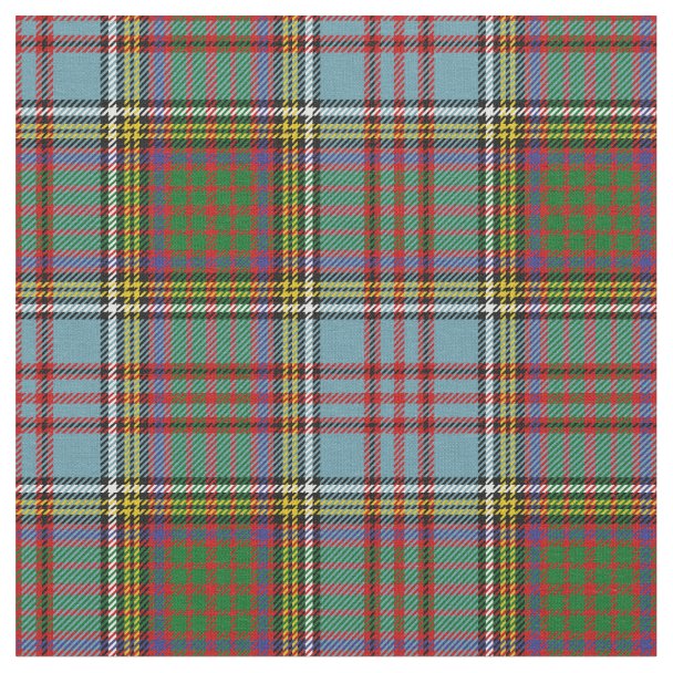 Clan Anderson Tartan Fabric | Zazzle