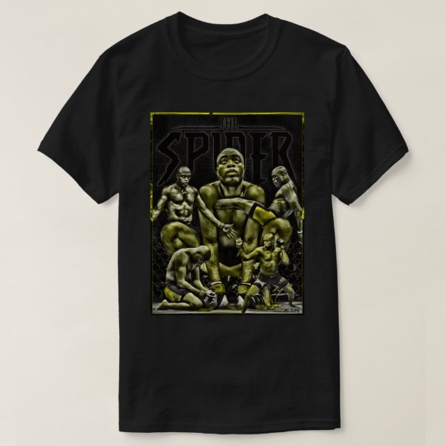 Anderson The Spider Silva Classic T Shirt (Design Front)