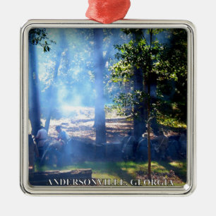 ANDERSONVILLE, GEORGIA METAL ORNAMENT
