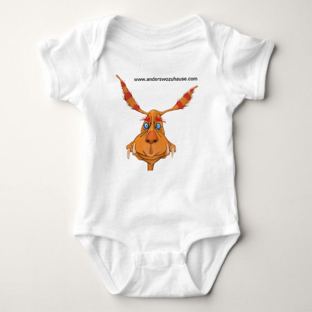 Anderswozutsdam Baby Bodysuit (Front)