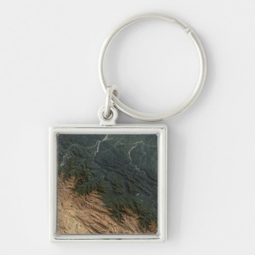 Andes Mountains Keychain