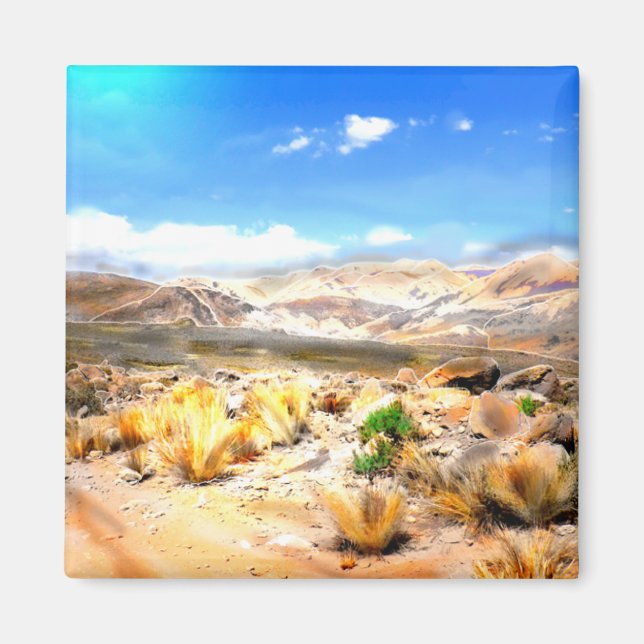 Andes Mountains Peru #3 Magnet (Front)