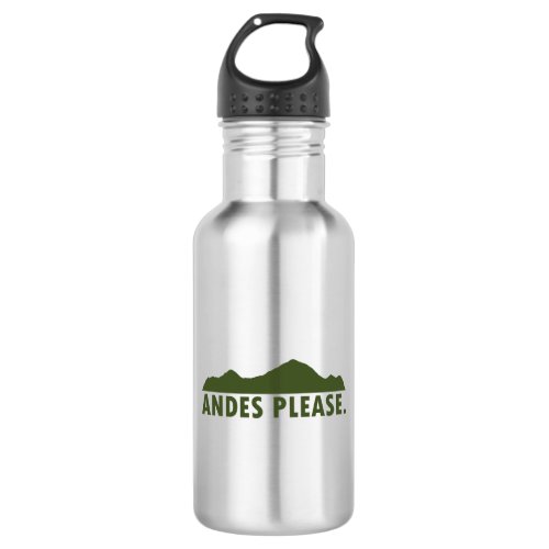 Andes Please Stainless Steel Water Bottle