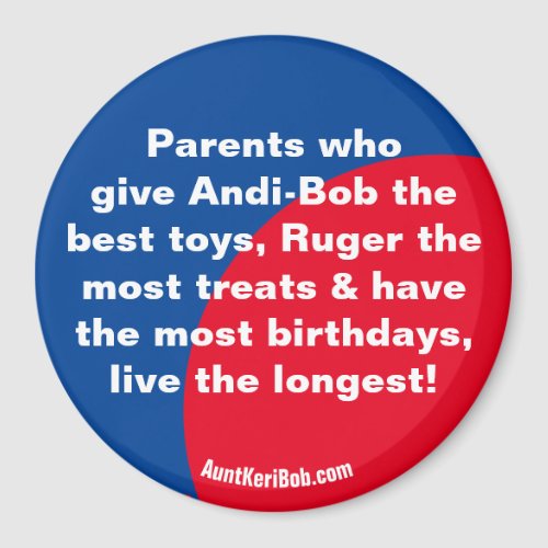 Andi_Bob Ruger Parents Magnet