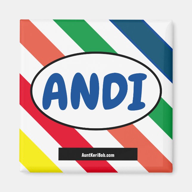 ANDI colors magnet (Front)