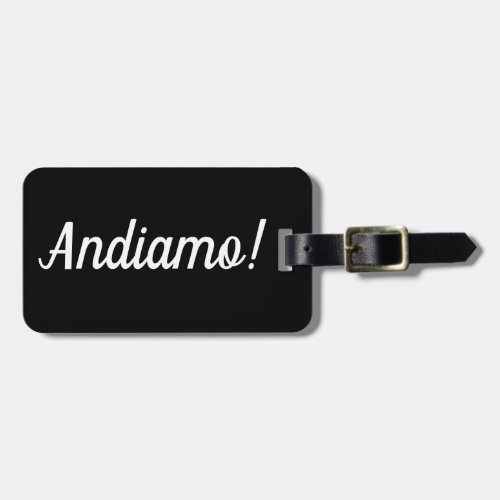 Andiamo Luggage Tag