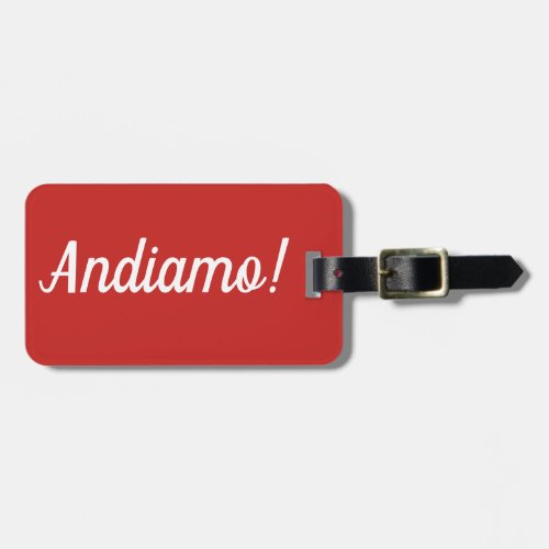 Andiamo Luggage Tag