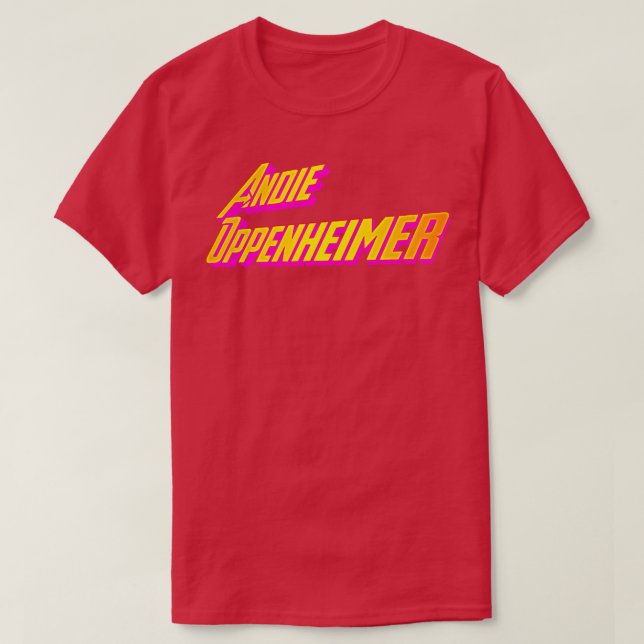 Andie Oppenheimer T-Shirt (Design Front)