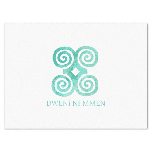 Andika Symbol for humility Dweni Ni Mmen Gift Idea Tissue Paper