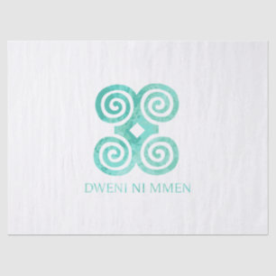 Andika Symbol for humility Dweni Ni Mmen Gift Idea Tissue Paper