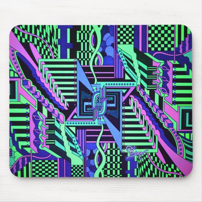 Andimas Smokey Quartz Mousepad (Front)