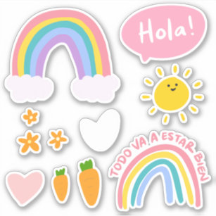 Hola Stickers - 33 Results | Zazzle