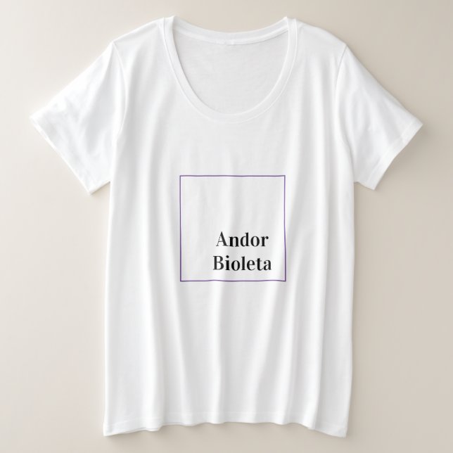 Andor Bioleta  Plus Size T-Shirt (Design Front)