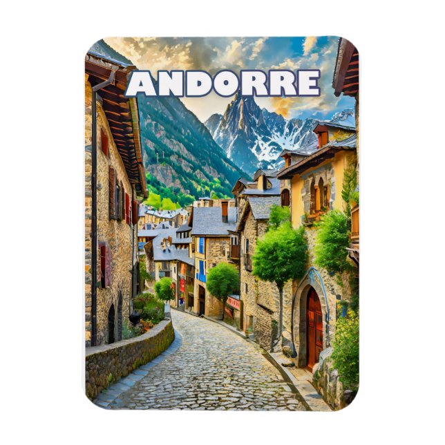 Andorra, a jewel of the mountains magnet (Vertical)