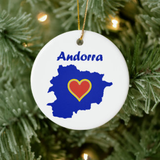 Andorra Ceramic Ornament